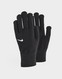 NIKE RĘKAWICZKI SWOOSH KNIT TG BLK NIKE SKI GLOVES