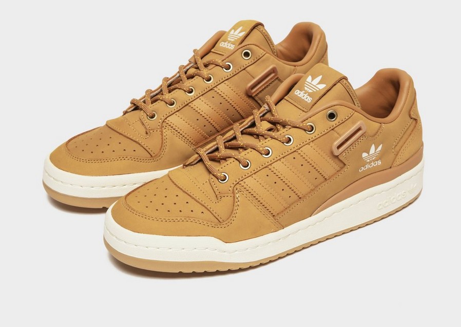 Buty sneakersy męskie ADIDAS FORUM LOW GX1422 Brązowy