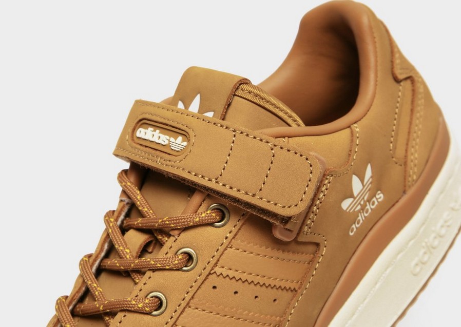 Buty sneakersy męskie ADIDAS FORUM LOW GX1422 Brązowy