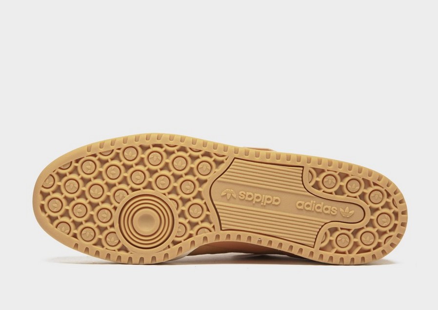 Buty sneakersy męskie ADIDAS FORUM LOW GX1422 Brązowy