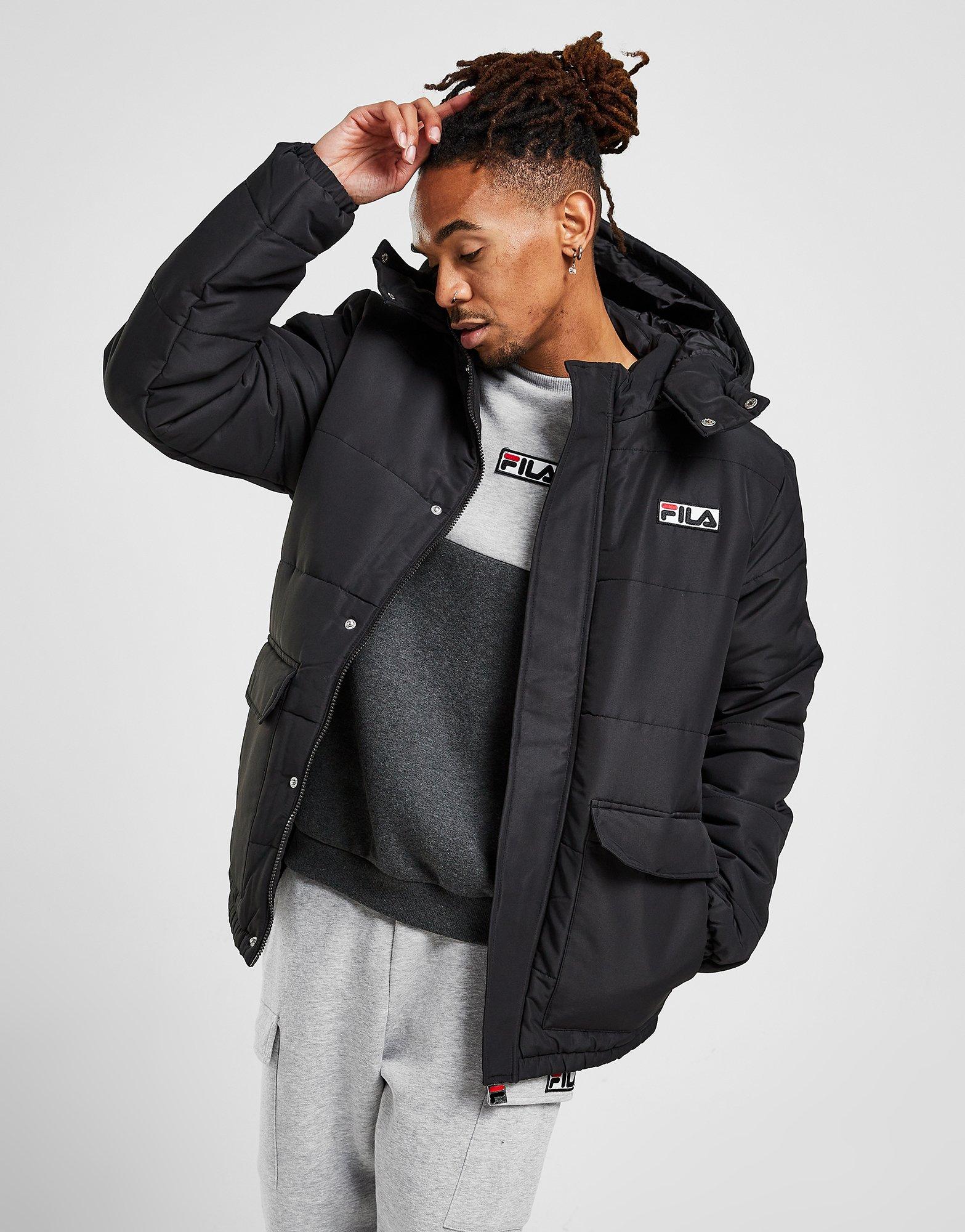 FILA BUNDA MOUNTAIN PADDED JACKET FW21JDM014 Čierna