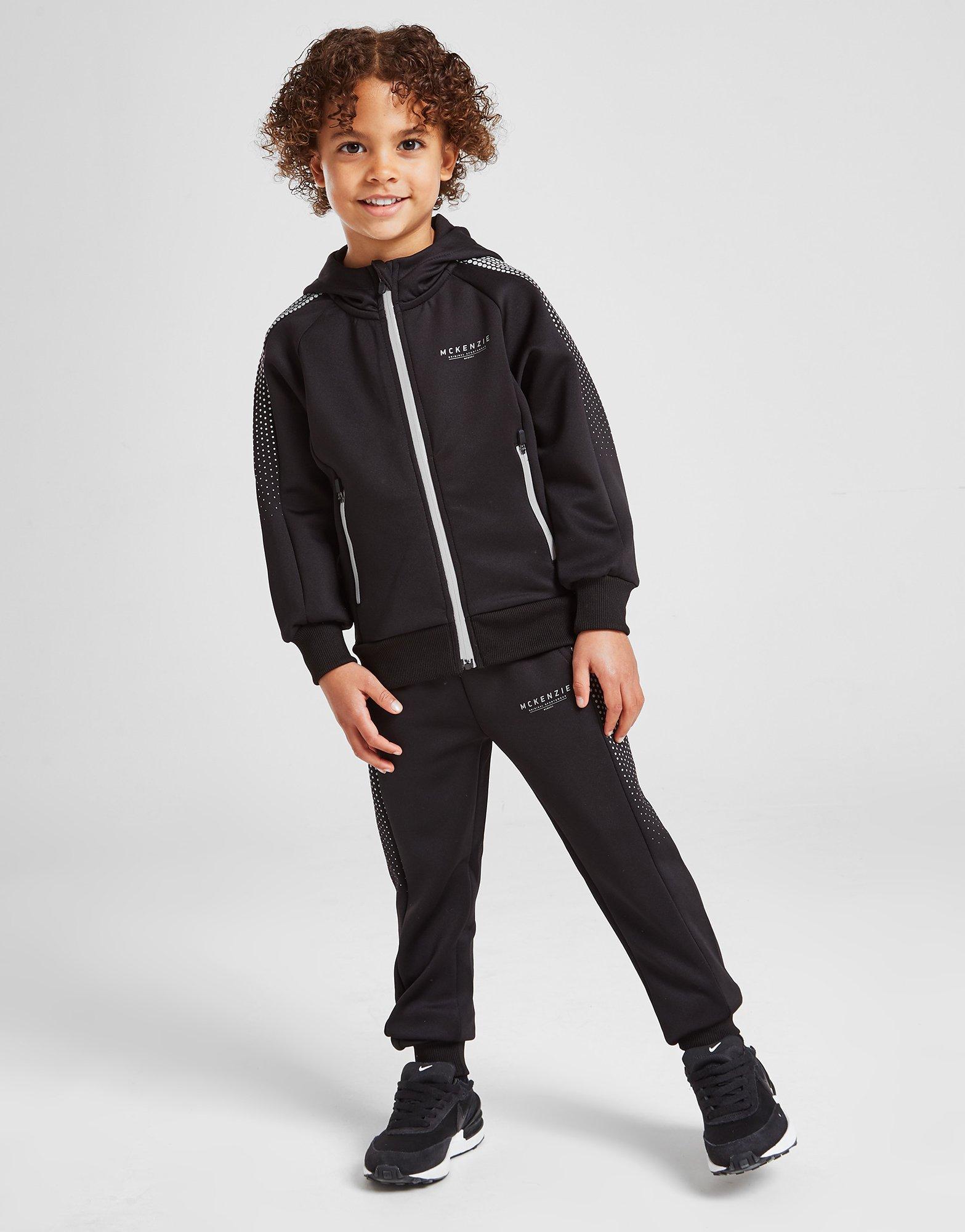 Trening pentru copii McKENZIE TRENING MINI GEELONG FULL ZIP TRACKSUIT MCKTI14885090 Negru