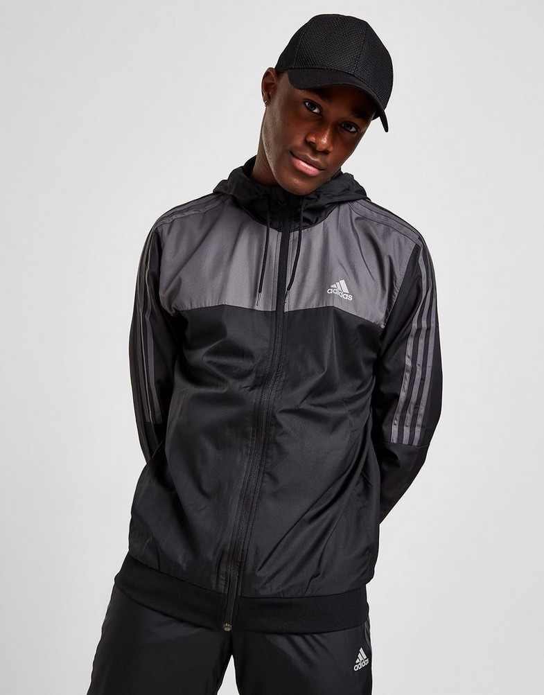 Trening pentru bărbați ADIDAS TRENING MATCH WOVEN TRACKSUIT  HF6339 Negru