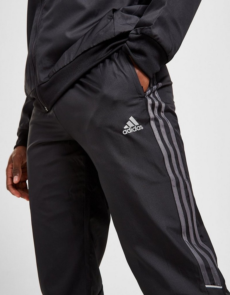 Trening pentru bărbați ADIDAS TRENING MATCH WOVEN TRACKSUIT  HF6339 Negru