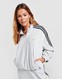 ADIDAS BLUZA Z KAPTUREM VELOUR 1/4 ZIP TOP
