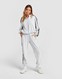 ADIDAS BLUZA Z KAPTUREM VELOUR 1/4 ZIP TOP