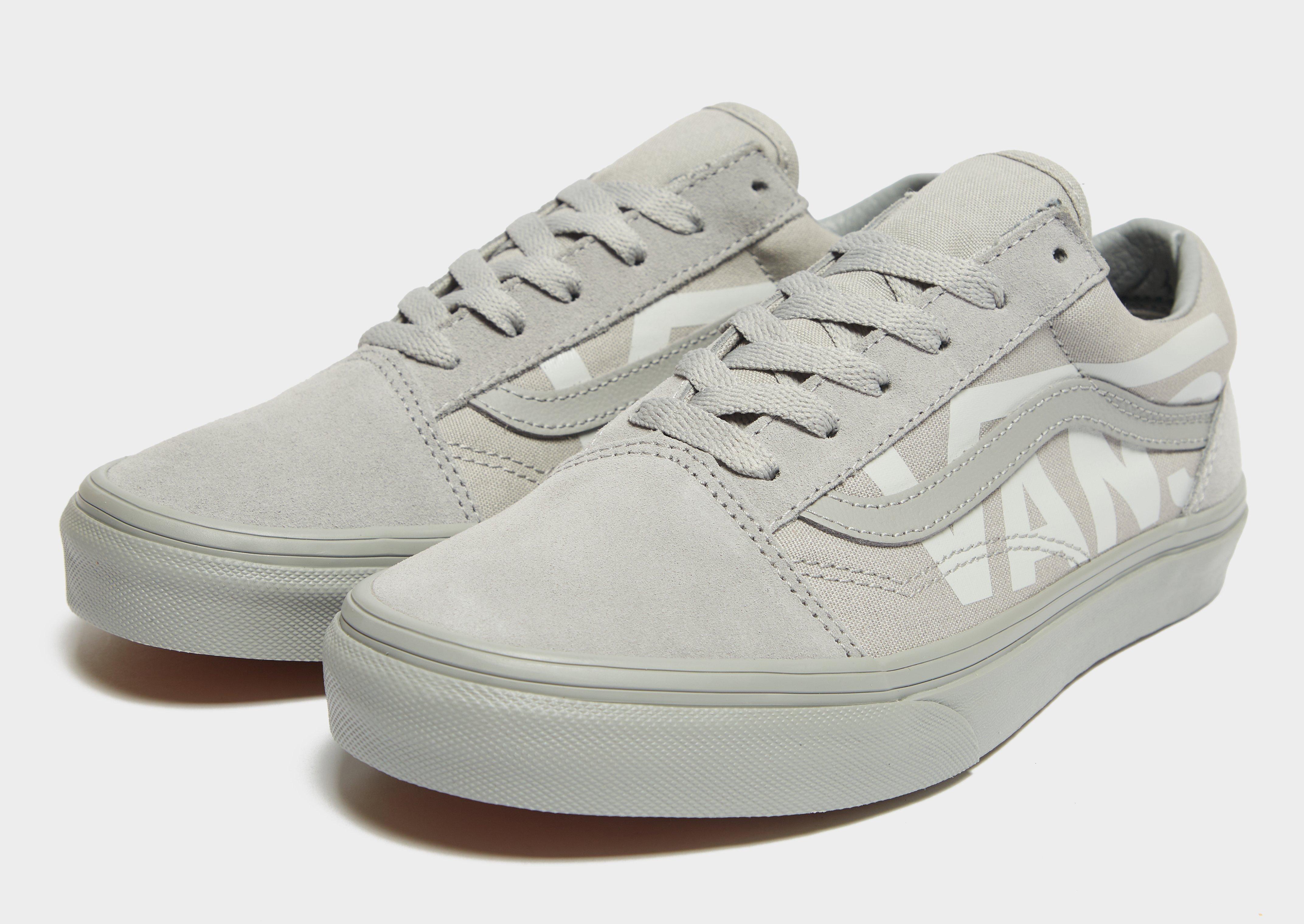 Gyerek tornacipők és teniszcipők VANS OLD SKOOL LOGO  VN0A7SJ375M Szürke