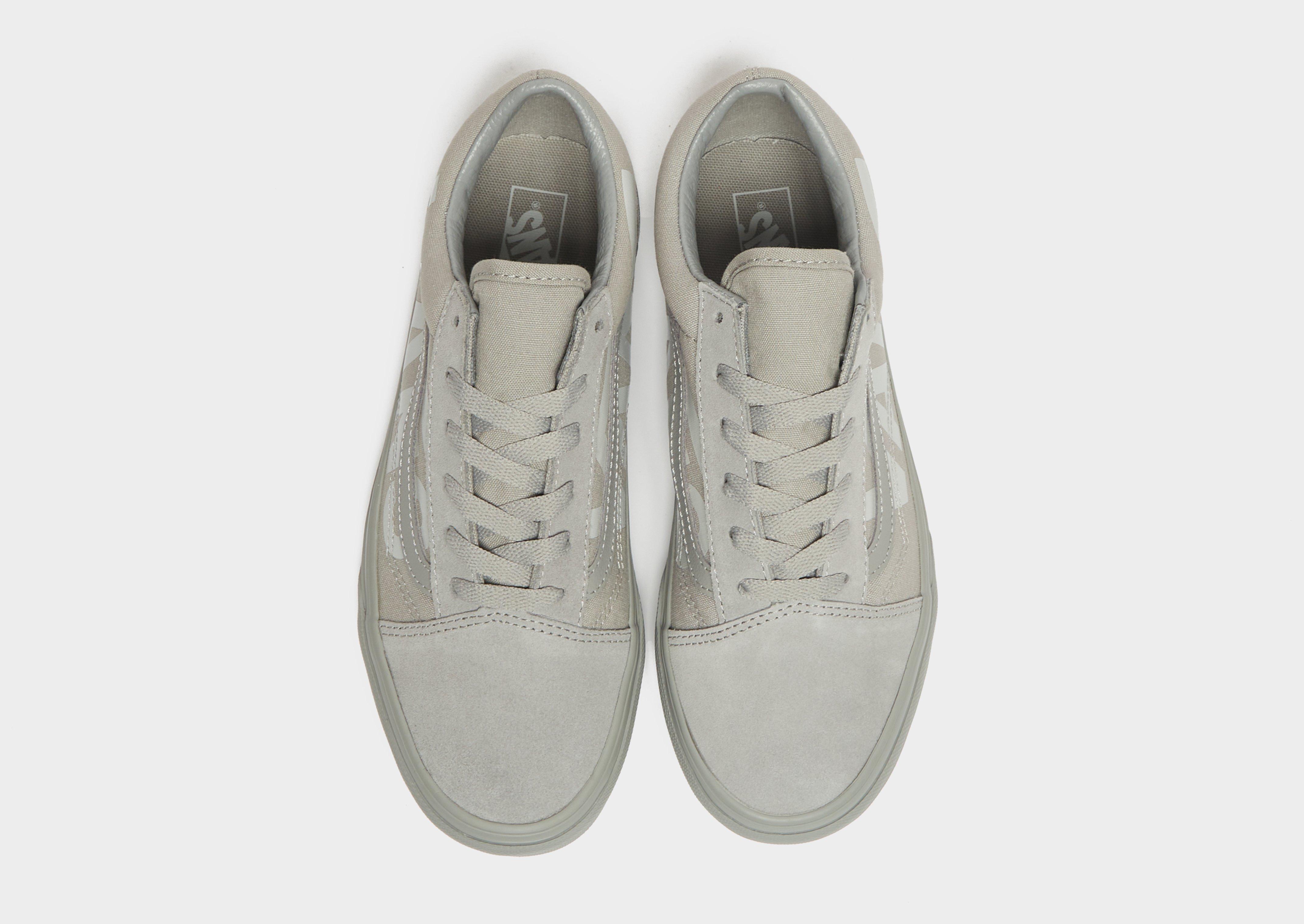 Gyerek tornacipők és teniszcipők VANS OLD SKOOL LOGO  VN0A7SJ375M Szürke