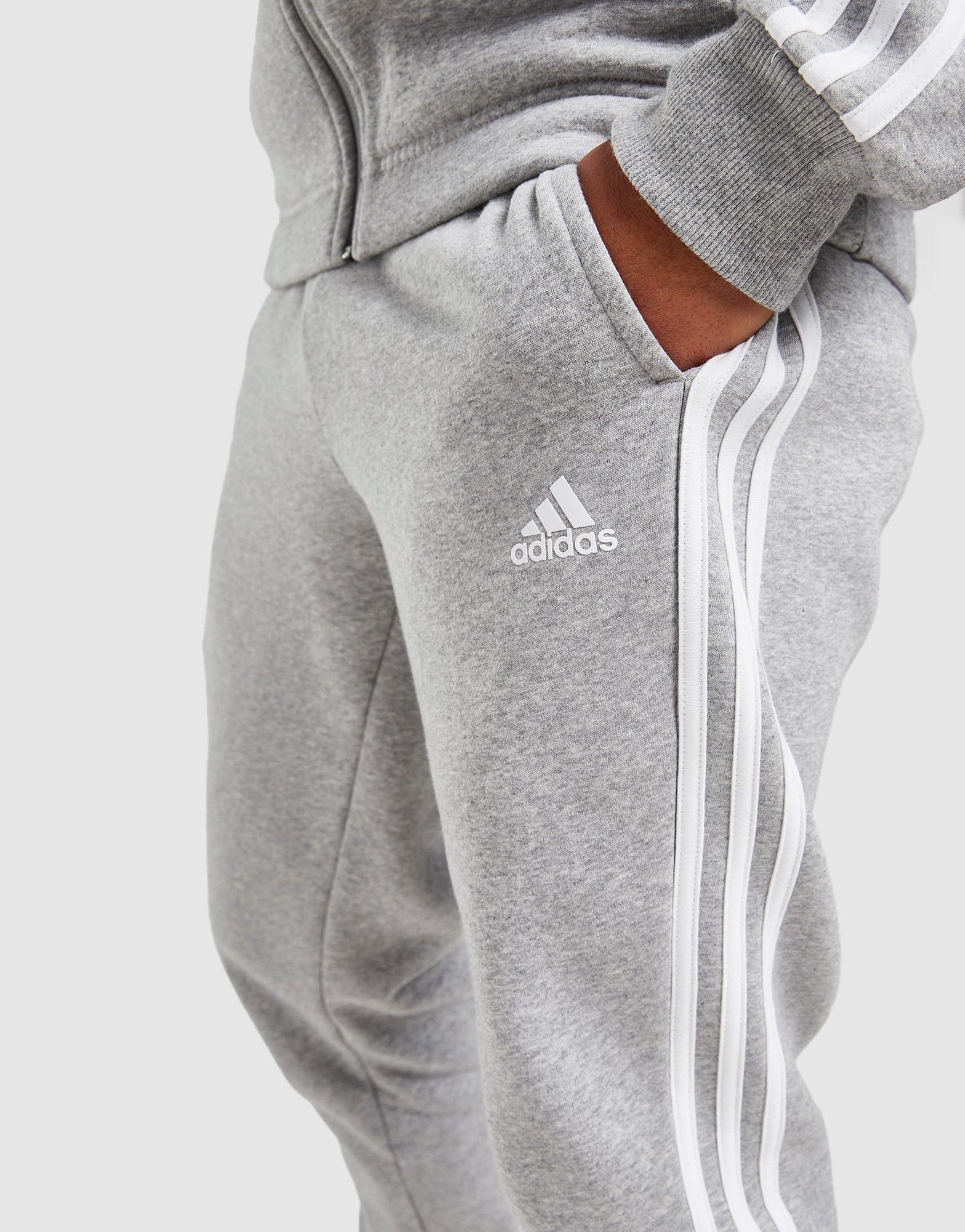 Férfi melegítőszet ADIDAS BADGE OF SPORT FLEECE TRACKSUIT  HG2155 Szürke