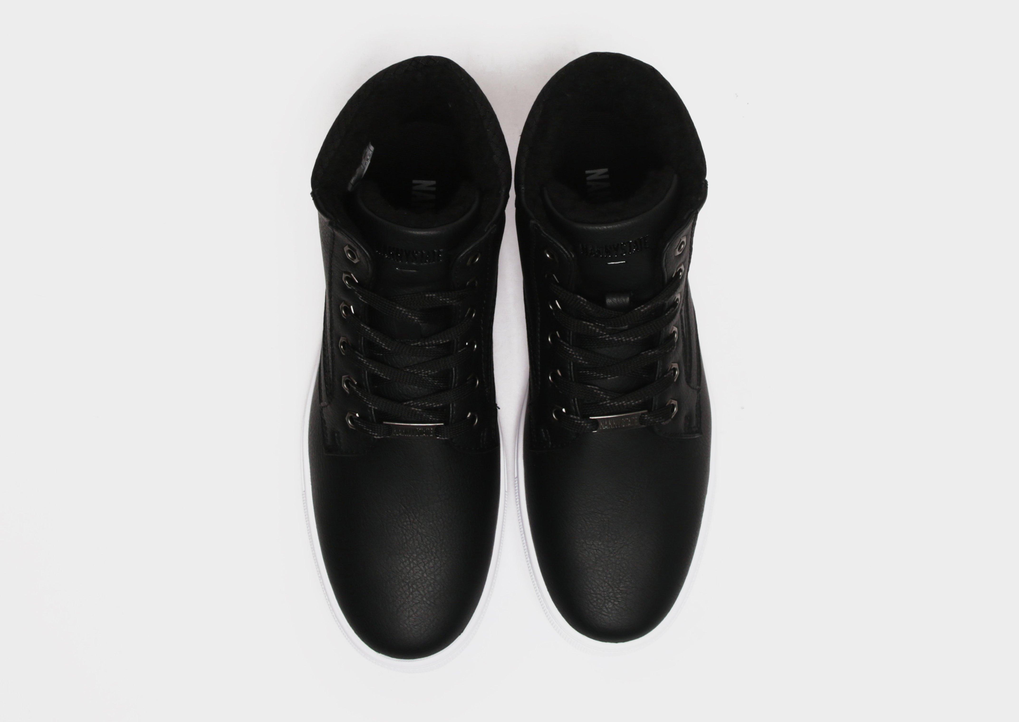 Pánske zimné topánky NANNY STATE TONY TONY21BLKWHT Černá