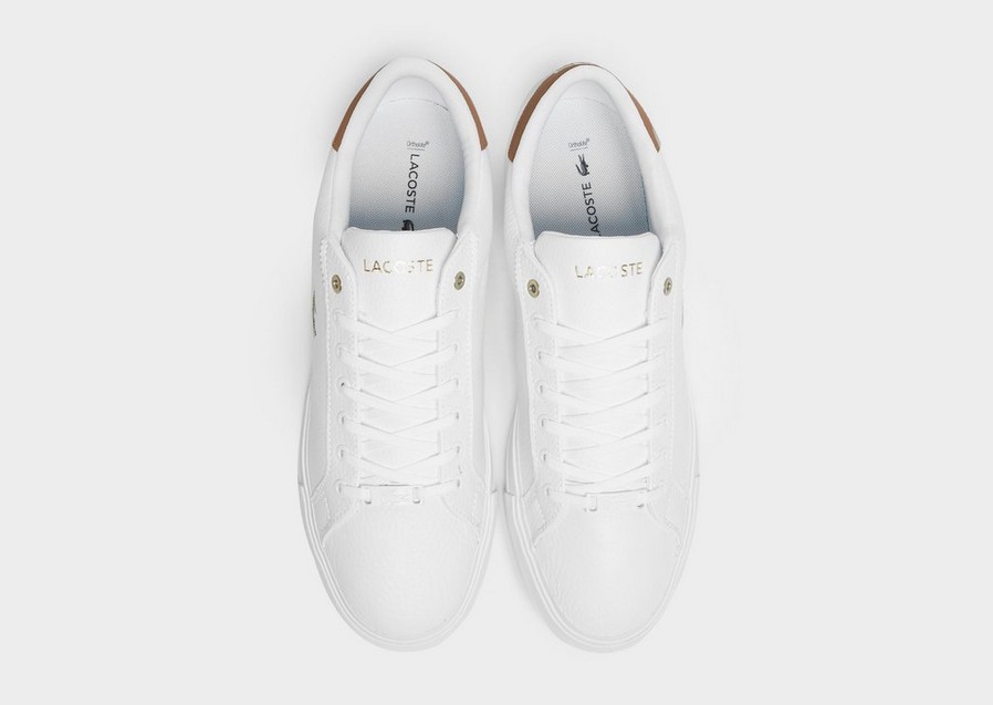 Buty sneakersy męskie LACOSTE LEROND PLUS  742CMA0009385 Biały