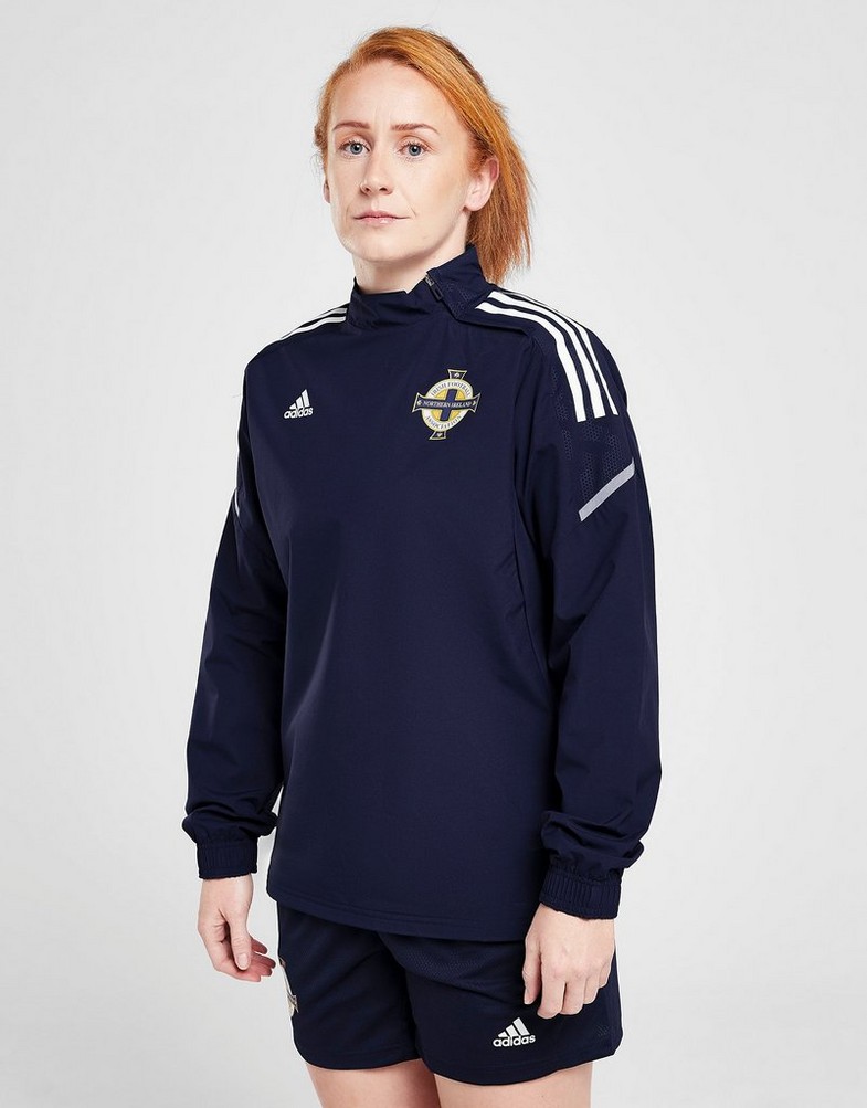 Komplet dresowy męski ADIDAS DRES NORTHERN IRELAND CONDIVO21 HYBRID TOP GH7180NIR Granatowy