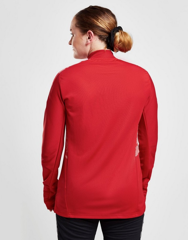 Komplet dresowy męski ADIDAS DRES WALES CONDIVO21 TRAINING TOP GH7154FAW Czerwony