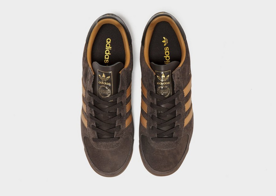Buty sneakersy męskie ADIDAS AS 520  GW8800 Brązowy