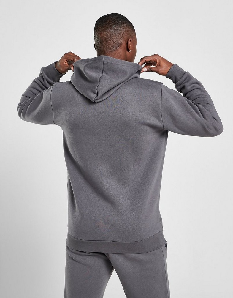 Bluză pentru bărbați ADIDAS BLUZĂ CU GLUGĂ TREFOIL ESSENTIAL HOODIE HC3473 Gri