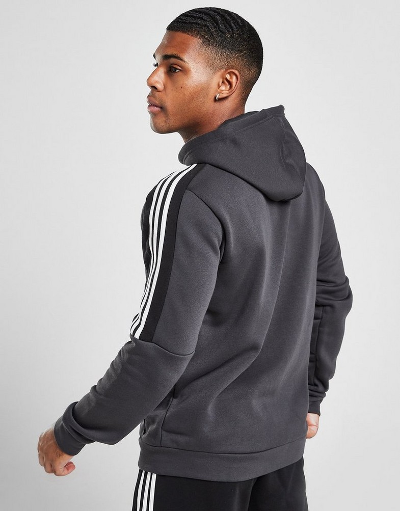 Bluza męska ADIDAS BLUZA Z KAPTUREM ENERGIZE FULL ZIP HOODIE HF9803 Szary
