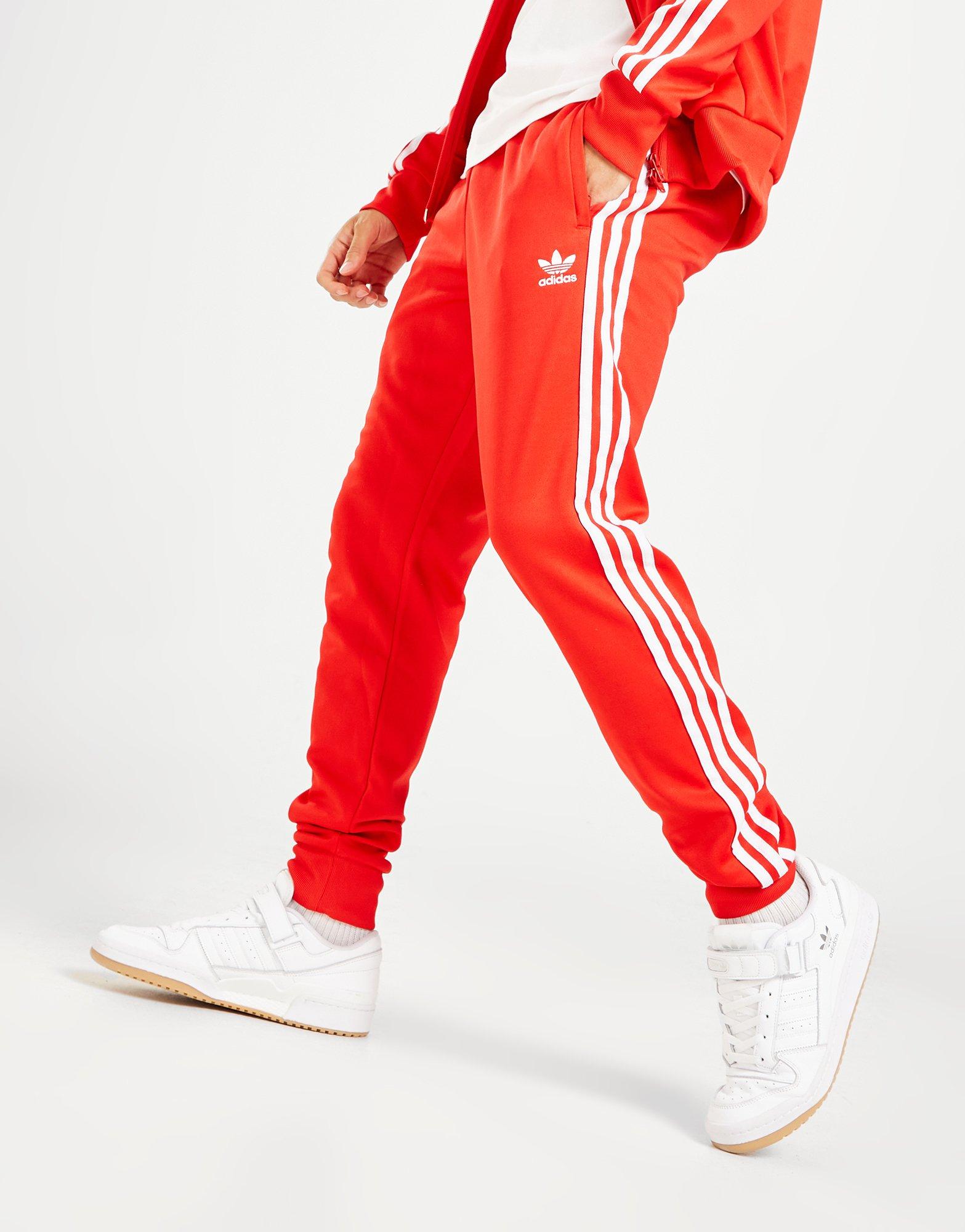 Vyriškos kelnės ADIDAS SS TRACK PANTS HF2134 Raudona