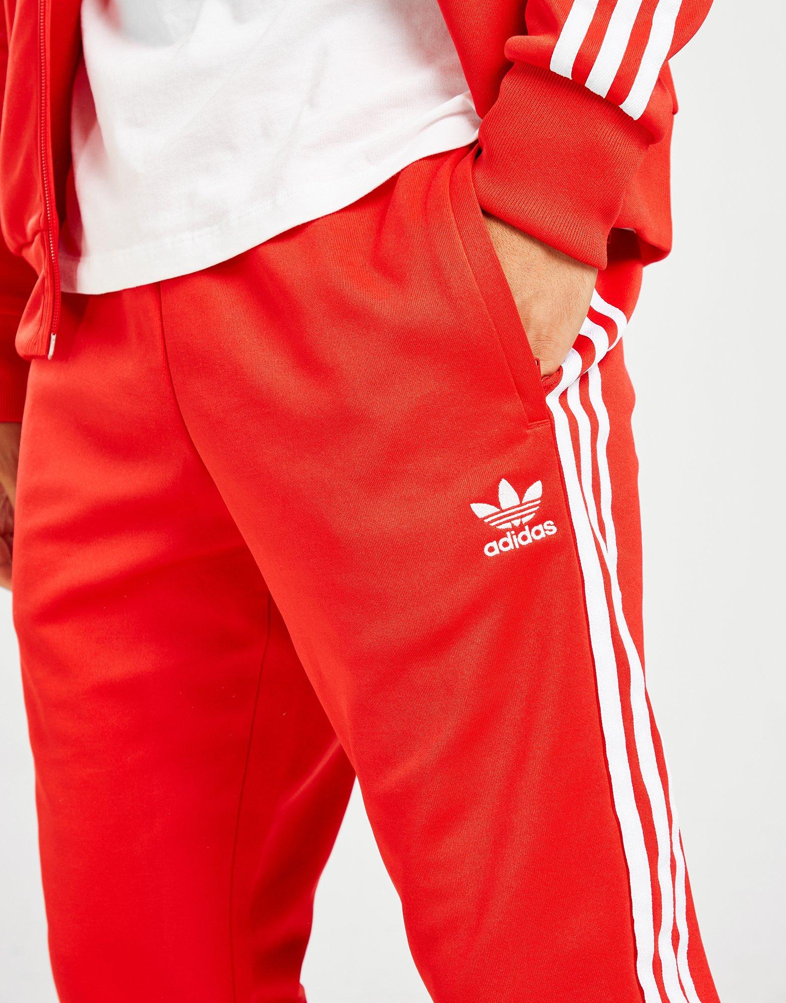 Vyriškos kelnės ADIDAS SS TRACK PANTS HF2134 Raudona