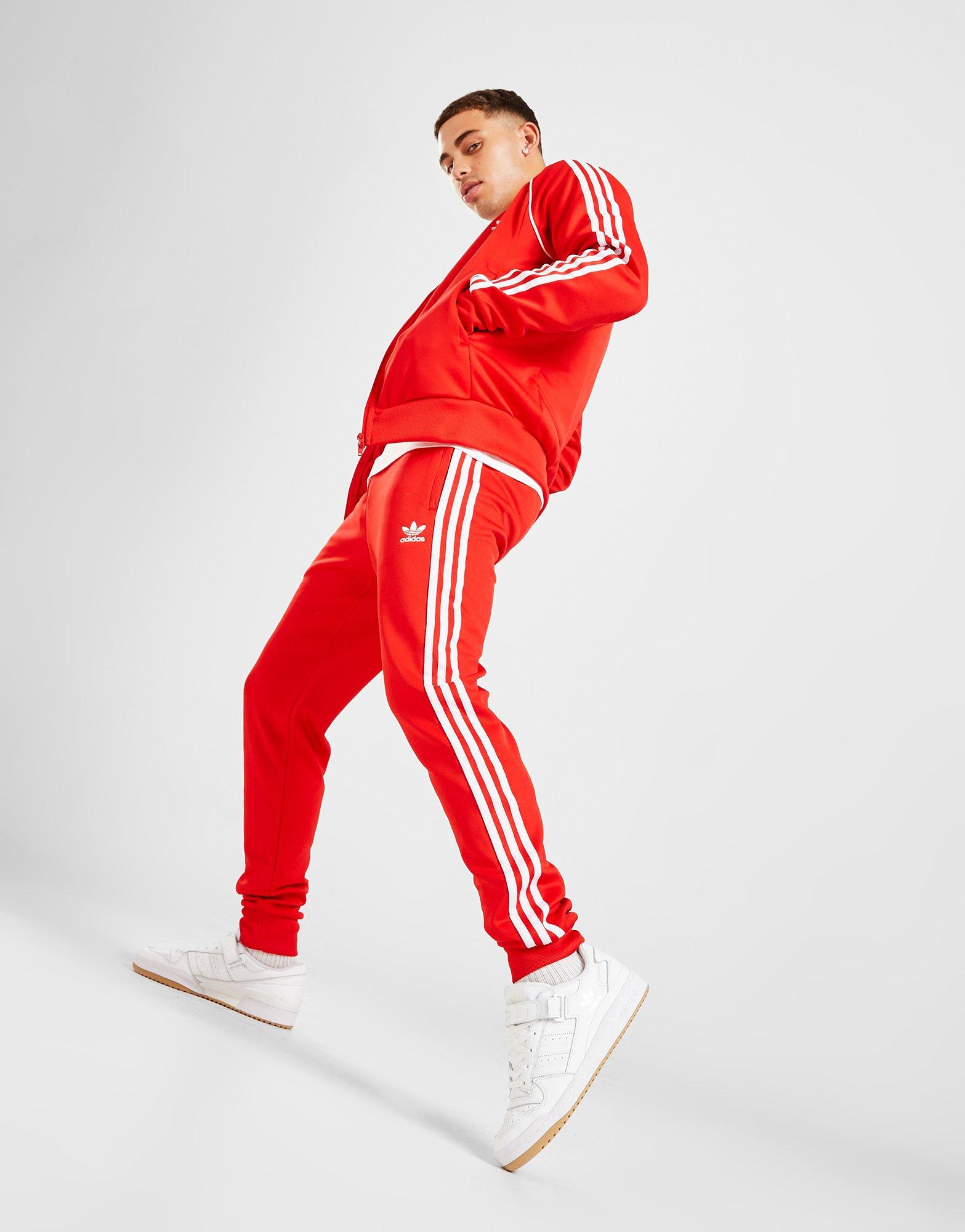 Vyriškos kelnės ADIDAS SS TRACK PANTS HF2134 Raudona