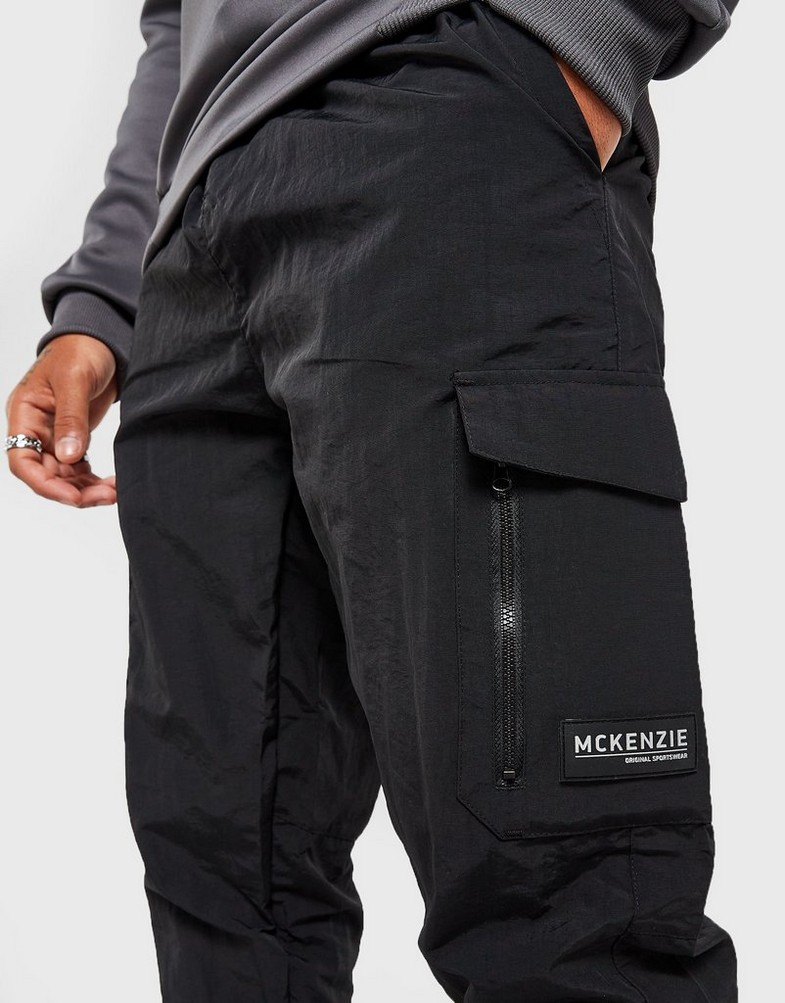 Pánske nohavice MCKENZIE STEREO CARGO PANTS  MCKTM14984 Čierna