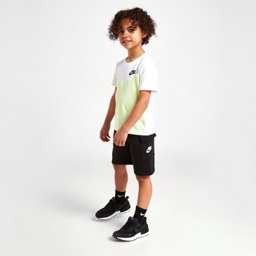 Детска тениска NIKE ТЕНИСКА COLOUR BLOCK CHEVRON ТЕНИСКА/SHORT