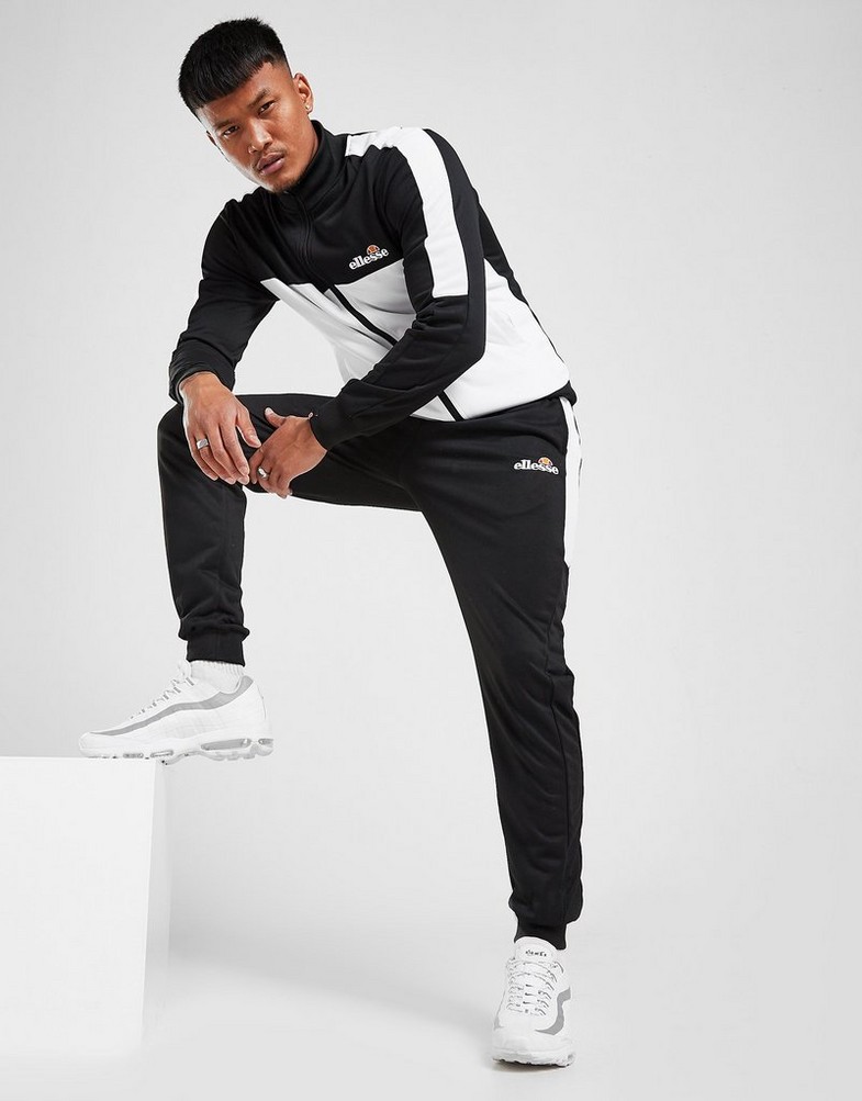 ELLESSE SPODNIE TRIVOS TRACK PANTS SJD15714 Czarny