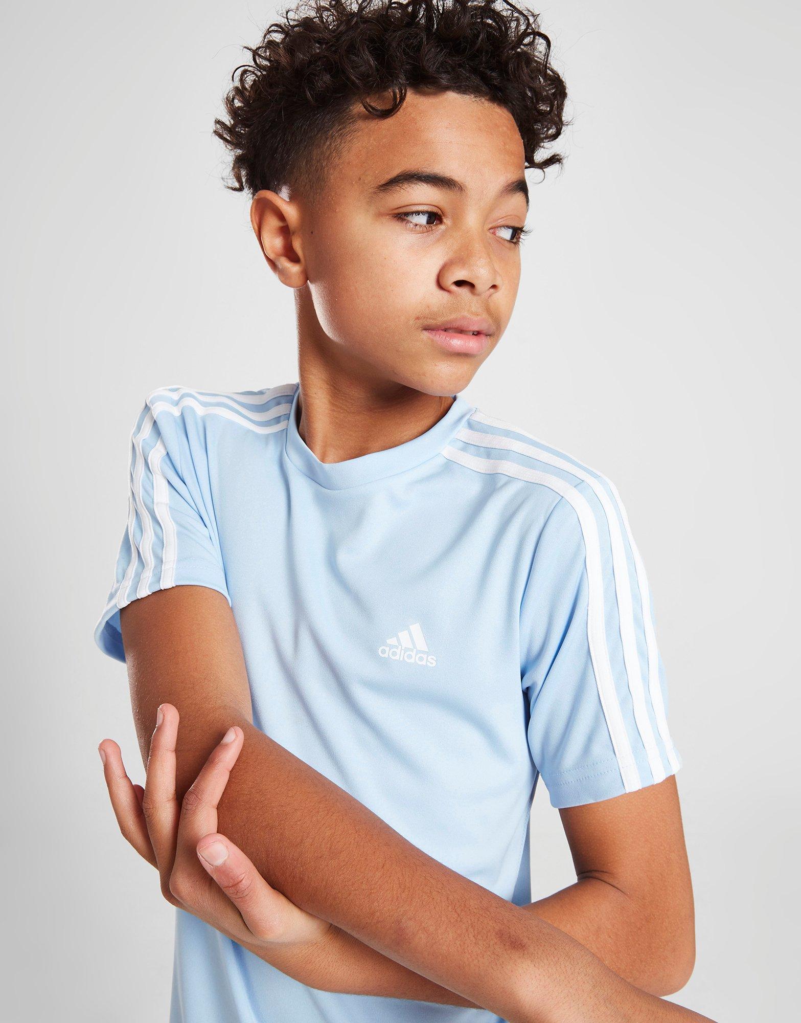 Детски анцуг ADIDAS ТЕНИСКА DESIGNED 2 MOVE ТЕНИСКА/SHORTS SET HD7354 Син