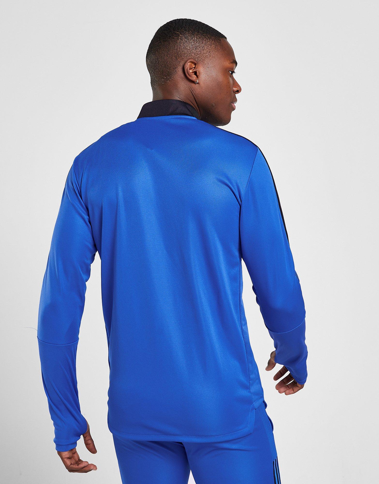 Trening pentru bărbați ADIDAS TRENING REAL MADRID TRAINING TOP  HA2584 Albastru