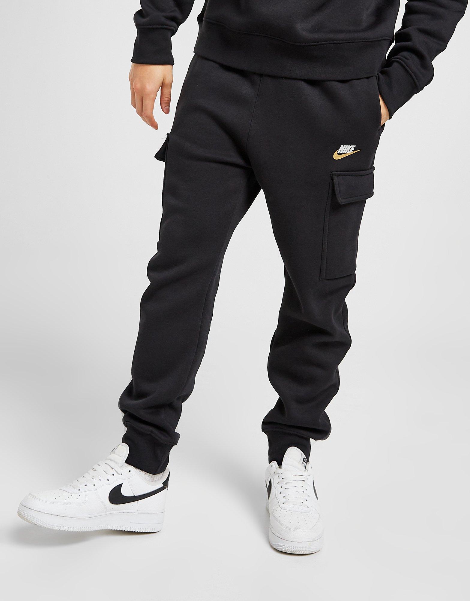 Pantaloni pentru bărbați NIKE PANTALONI  FOUNDATION CARGO JOGGERS DR9280010 Negru