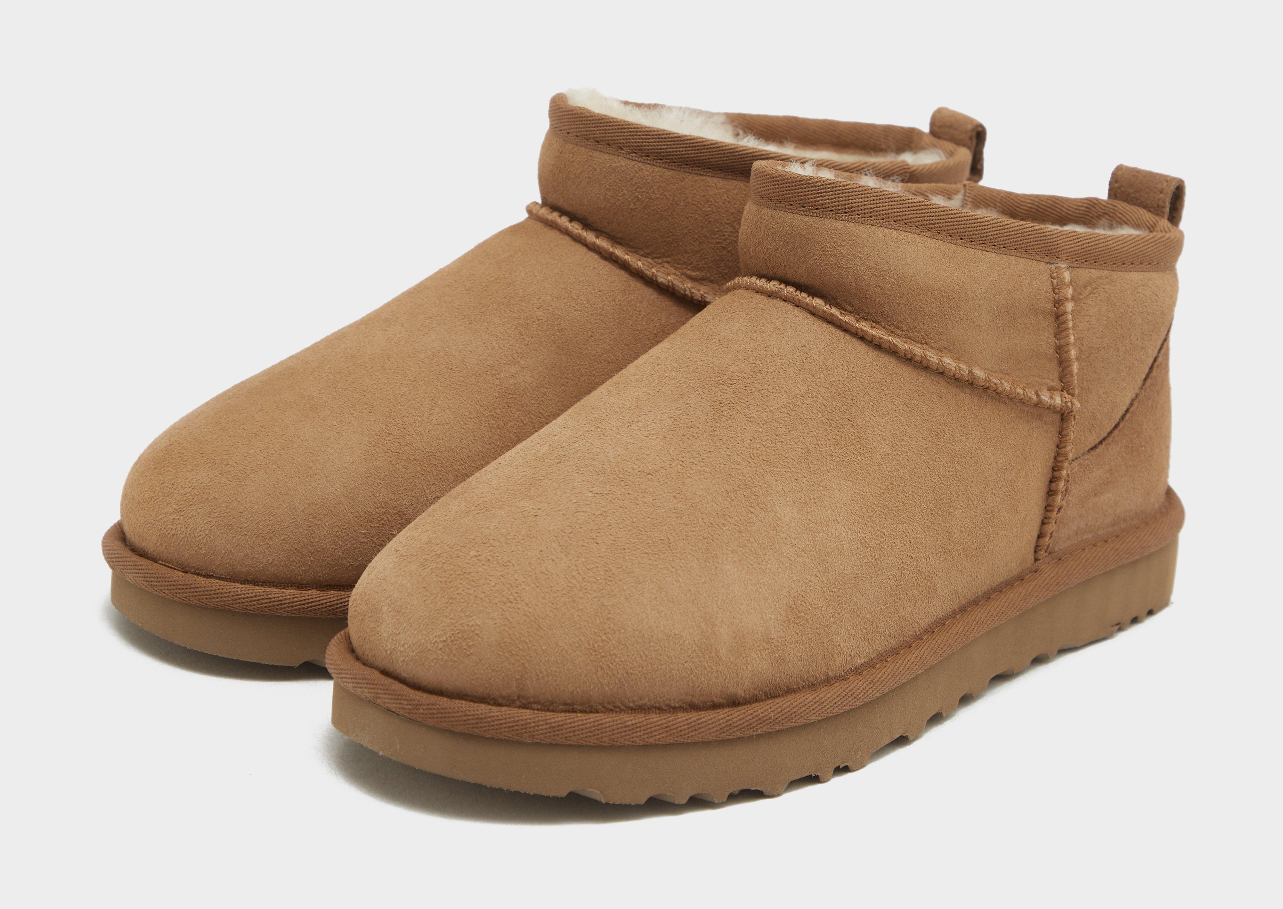 Női téli cipők UGG CLASSIC ULTRA MINI 1116109-CHE Barna