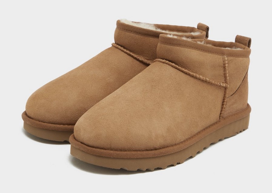 Жіноче зимове взуття UGG CLASSIC ULTRA MINI 1116109-CHE Коричневий