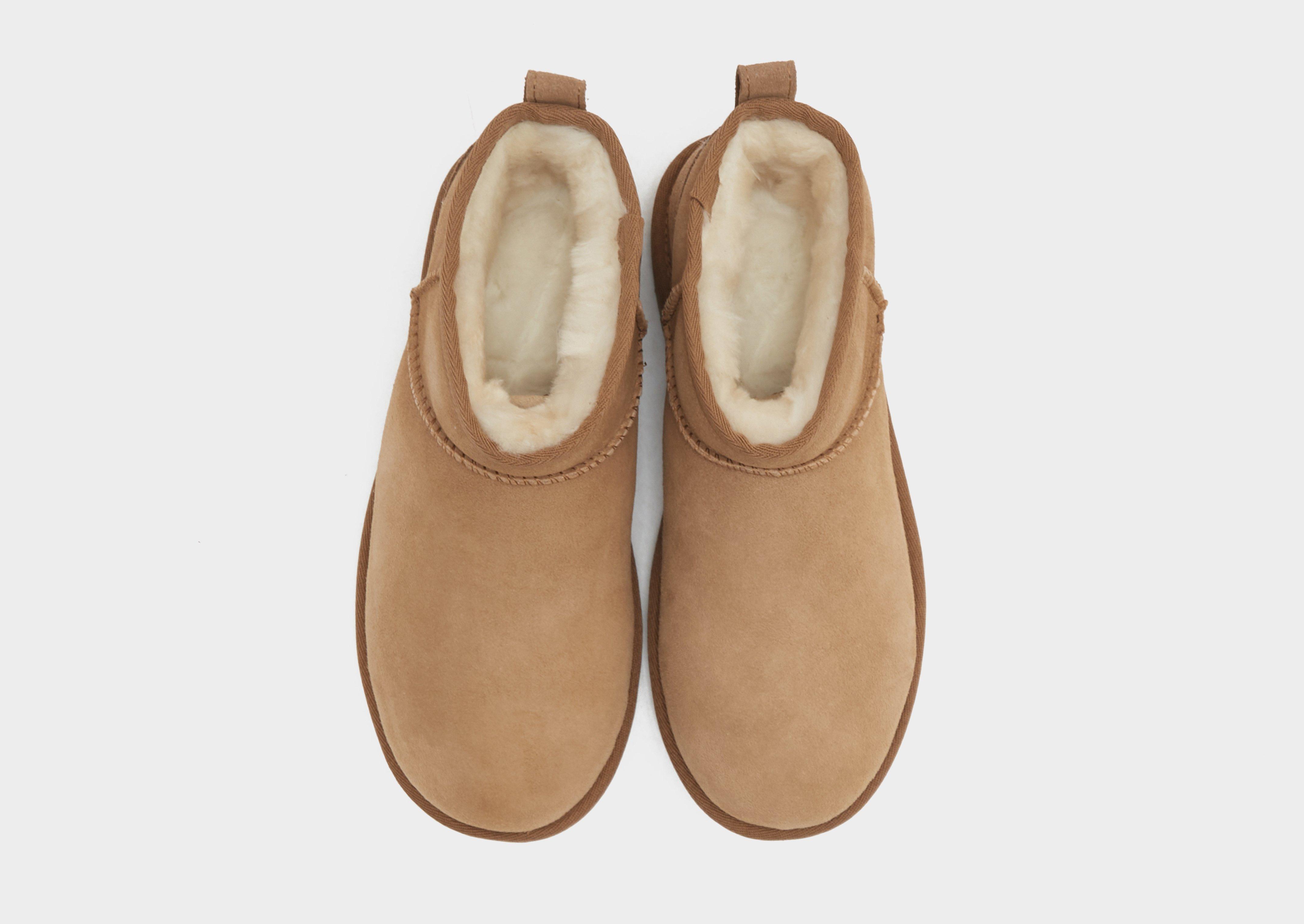 Női téli cipők UGG CLASSIC ULTRA MINI 1116109-CHE Barna
