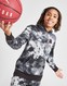 JORDAN BLUZA Z KAPTUREM ESSENTIALS SMOKE JUNIOR
