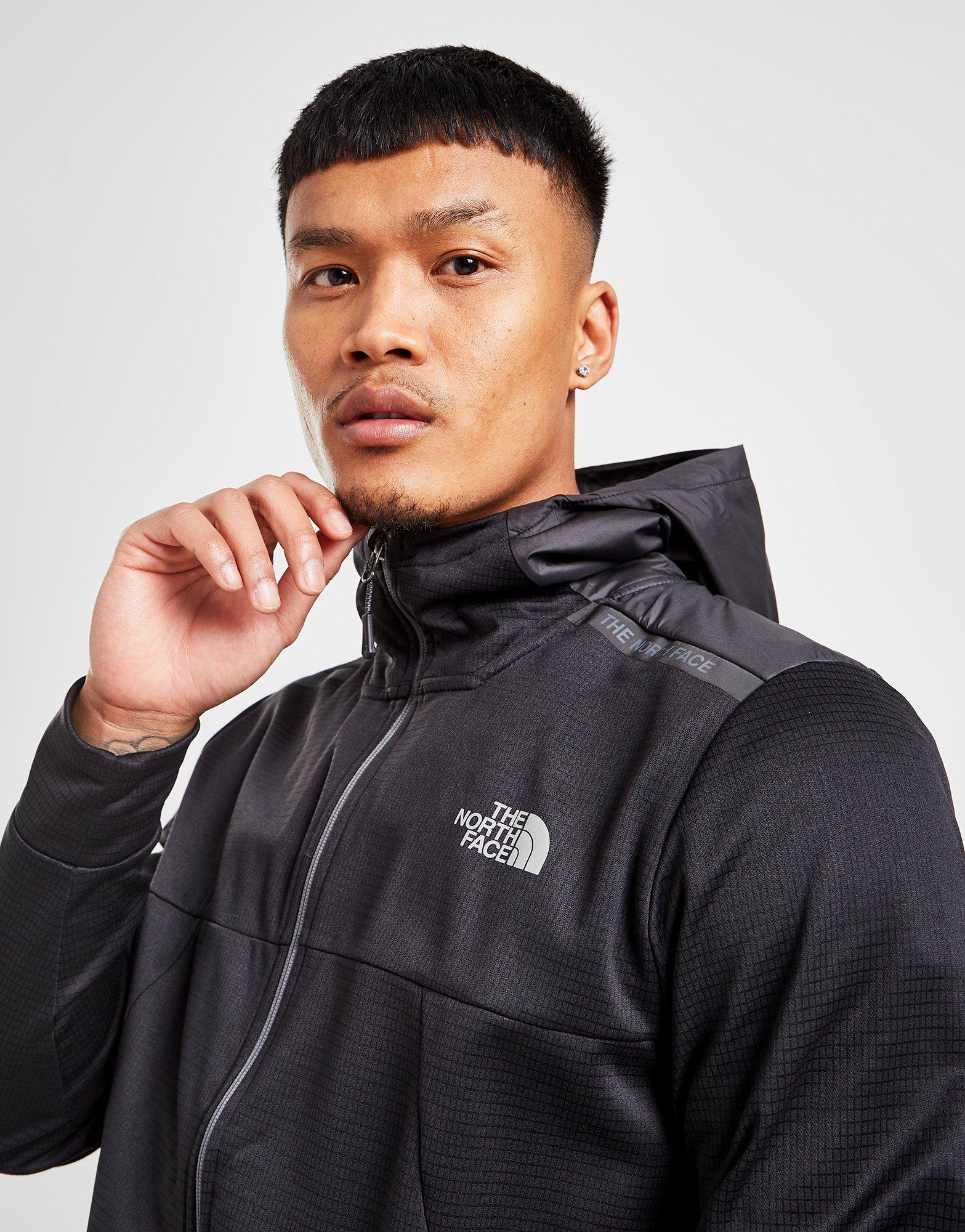North face train n logo full zip hoodie hot sale