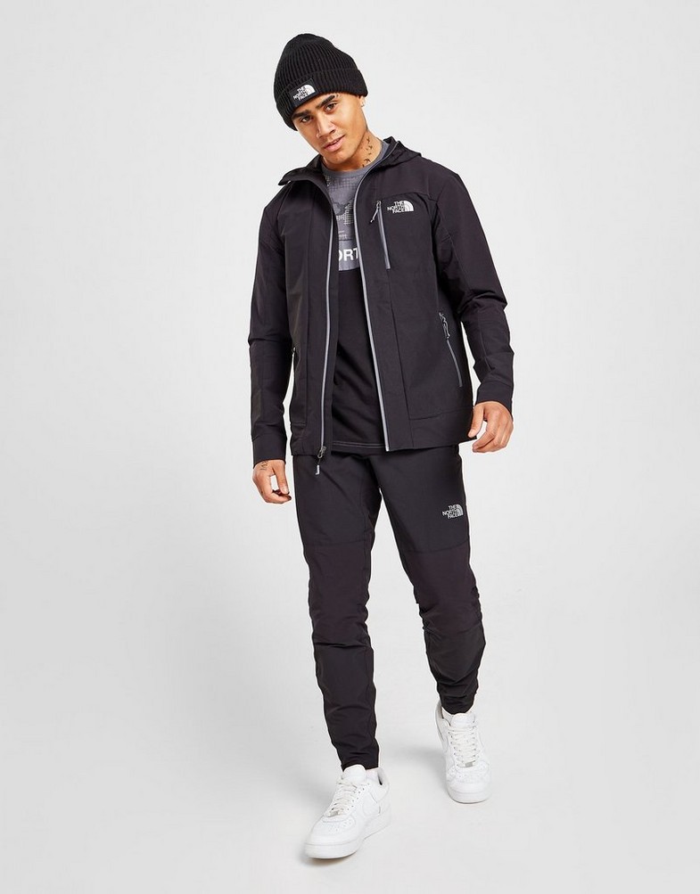 Kurtka męska THE NORTH FACE PRZEJŚCIOWA OUTDOOR FULL ZIP JACKET NF0A4SQRKX71 Czarny