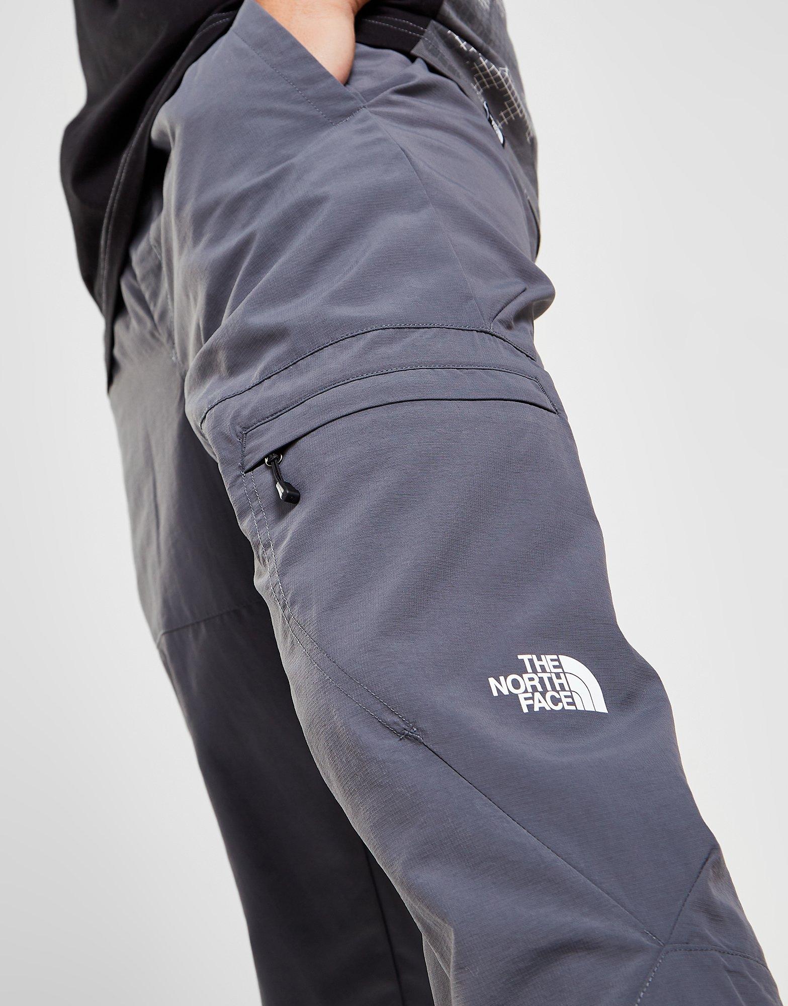 THE NORTH FACE SPODNIE ZIP POCKET PANTS NF0A3XX7PX21 Szary