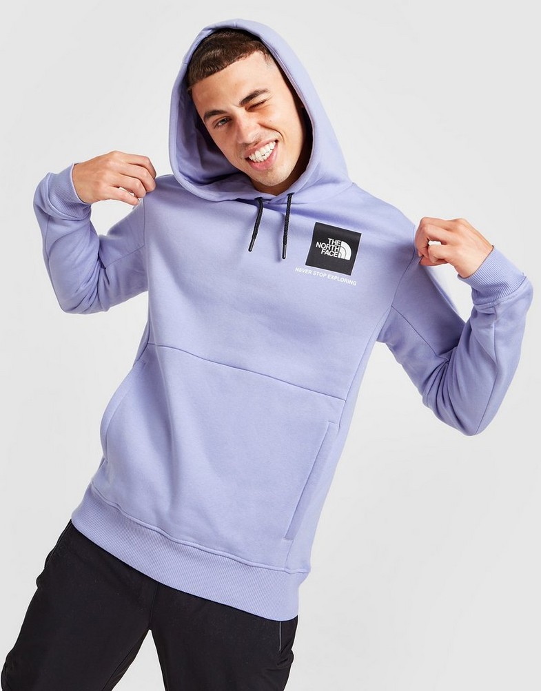 Blue The North Face Fine Box Hoodie JD Sports Global