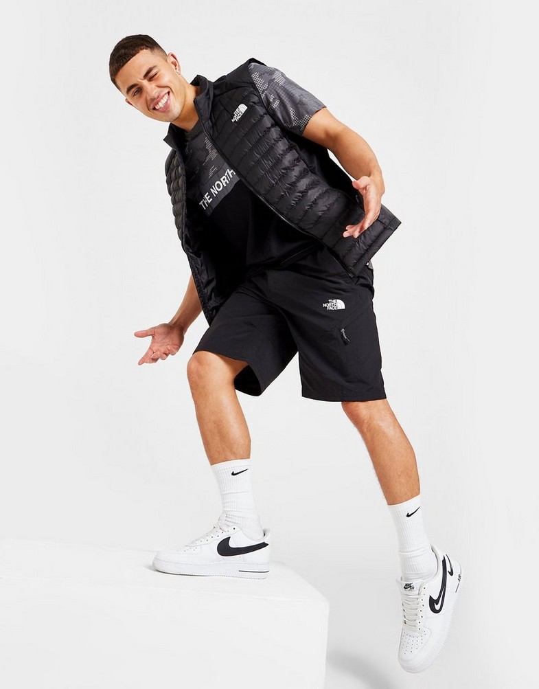 Pánske šortky THE NORTH FACE ŠORTKY  ZIP POCKET SHORTS NF0A7STHJK31 Čierna