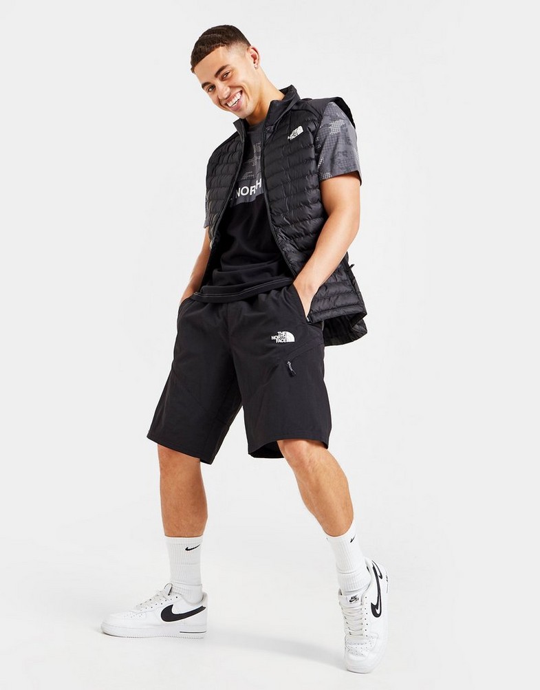 Pánske šortky THE NORTH FACE ŠORTKY  ZIP POCKET SHORTS NF0A7STHJK31 Čierna
