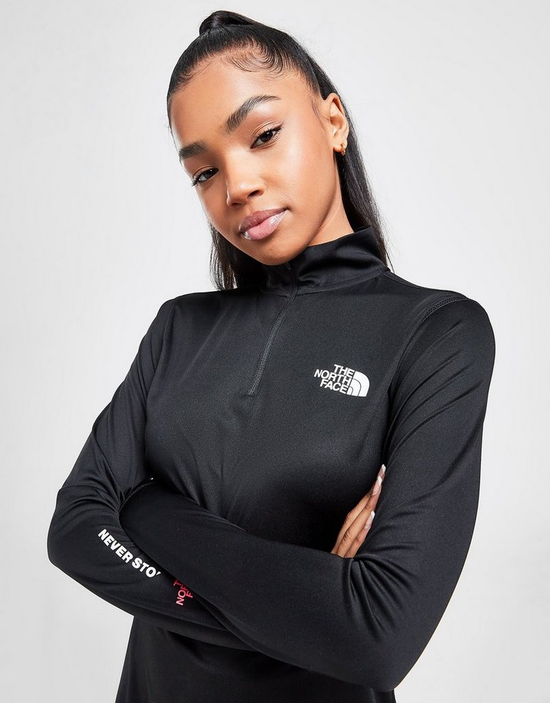 Vestă pentru femei THE NORTH FACE NEVER STOP EXPLORING 1/4 ZIP TOP  NF0A7STPJK31 Negru