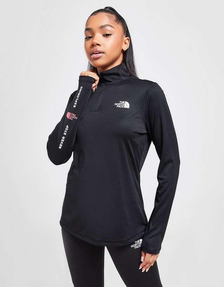 Vestă pentru femei THE NORTH FACE NEVER STOP EXPLORING 1/4 ZIP TOP  NF0A7STPJK31 Negru