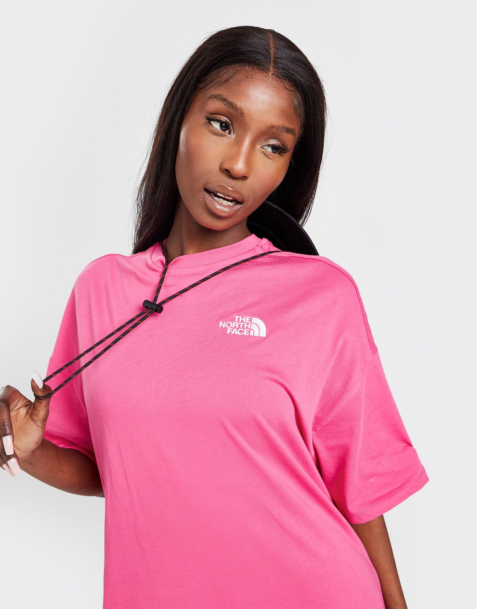 Női egyberuhák THE NORTH FACE NŐI RUHA DOME   LOGO PÓLÓ MELEGÍTŐS NF0A55APA3M1 Rózsaszín