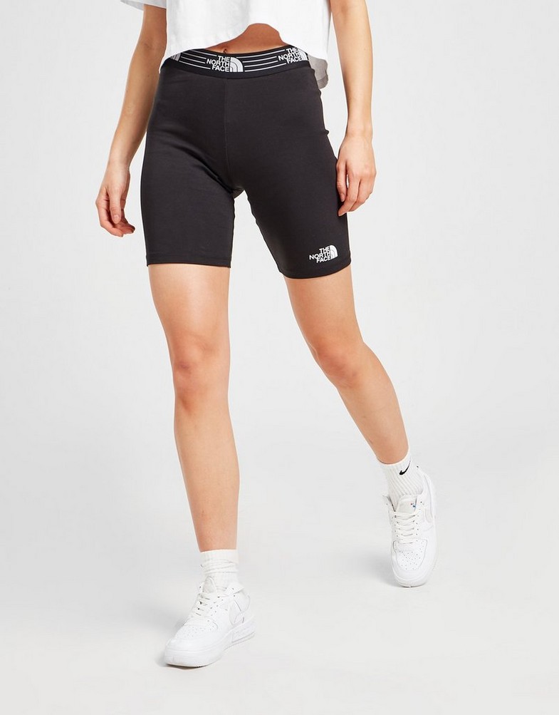 Dámske krátke nohavice THE NORTH FACE TAPE CYCLE SHORTS NF0A7WZUJK31 Čierna