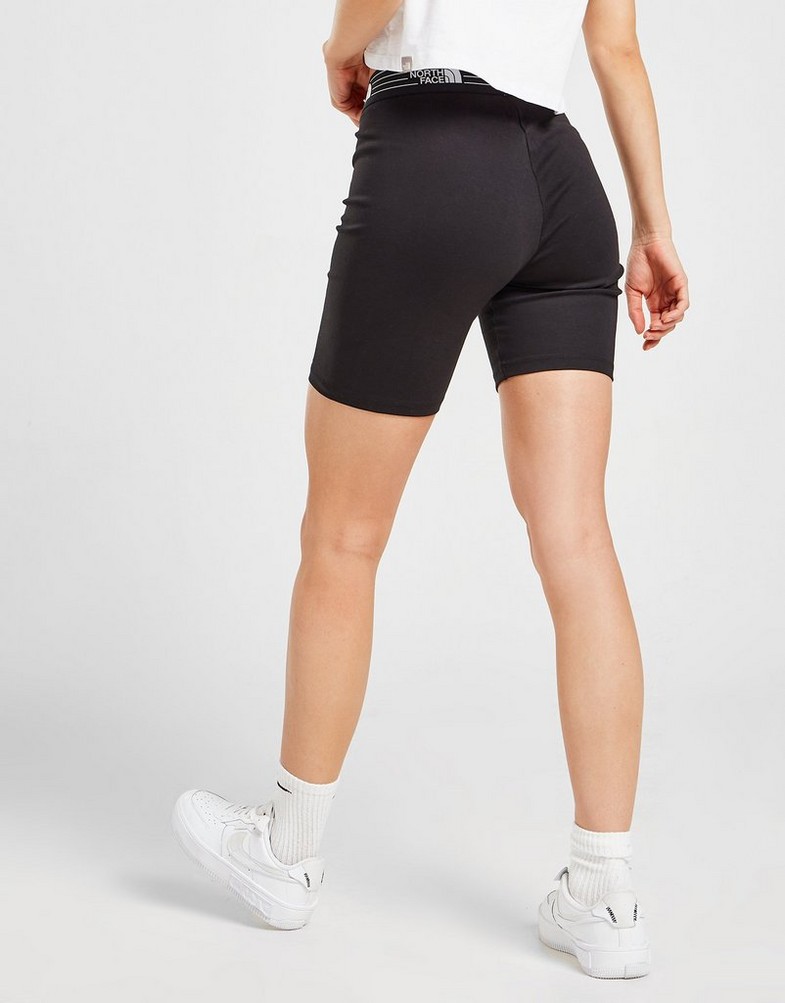 Dámske krátke nohavice THE NORTH FACE TAPE CYCLE SHORTS NF0A7WZUJK31 Čierna