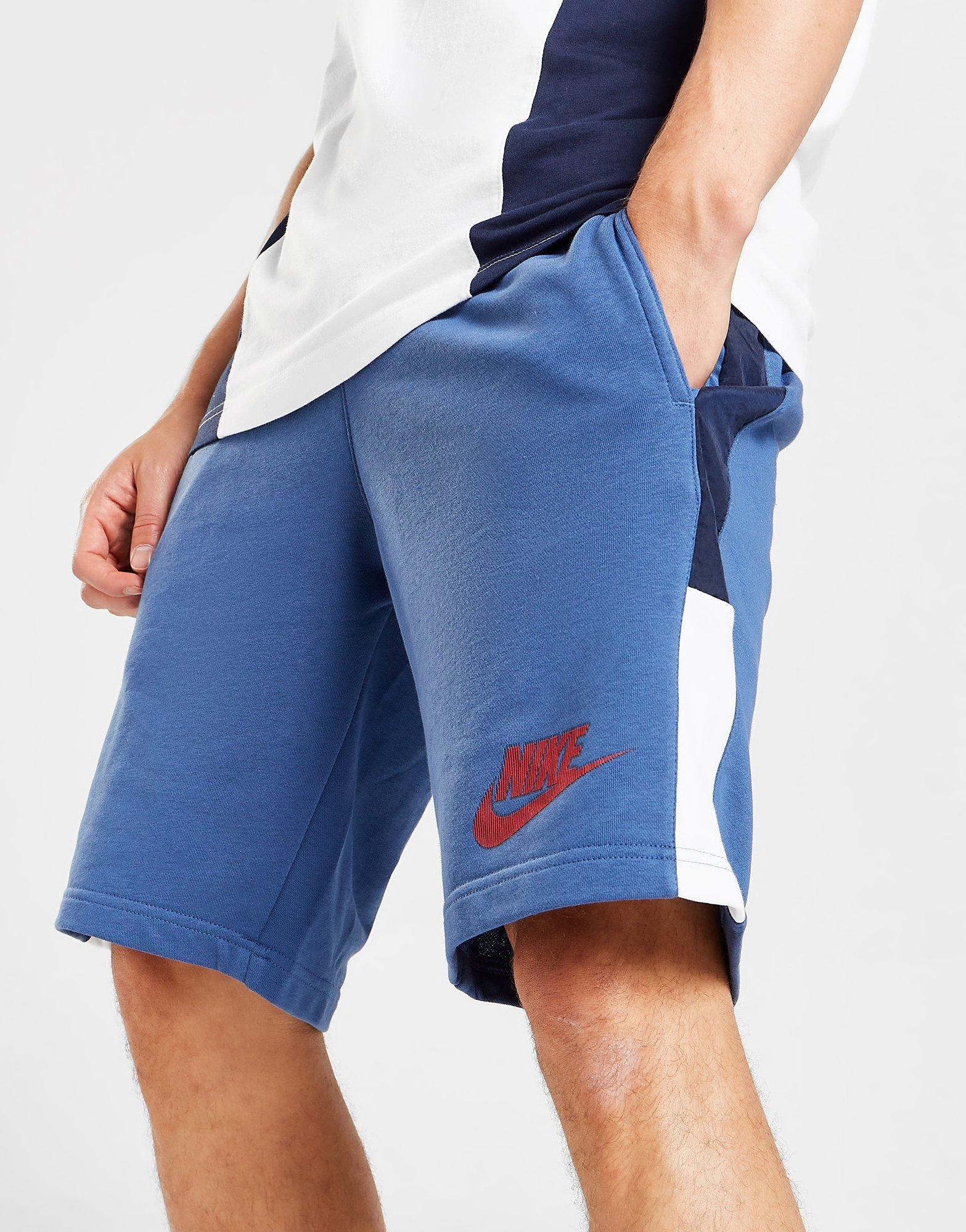 Pánske šortky NIKE ŠORTKY  HYBRID SHORTS DO7233-410 Tmavomodrá