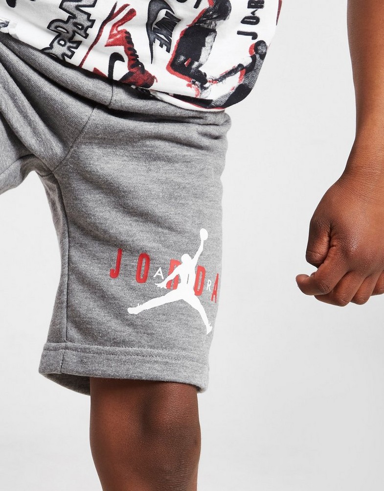 Trening pentru copii JORDAN TRICOU ALL OVER PRINT TRICOU & SHORTS SE 85B503GEH Multicolor