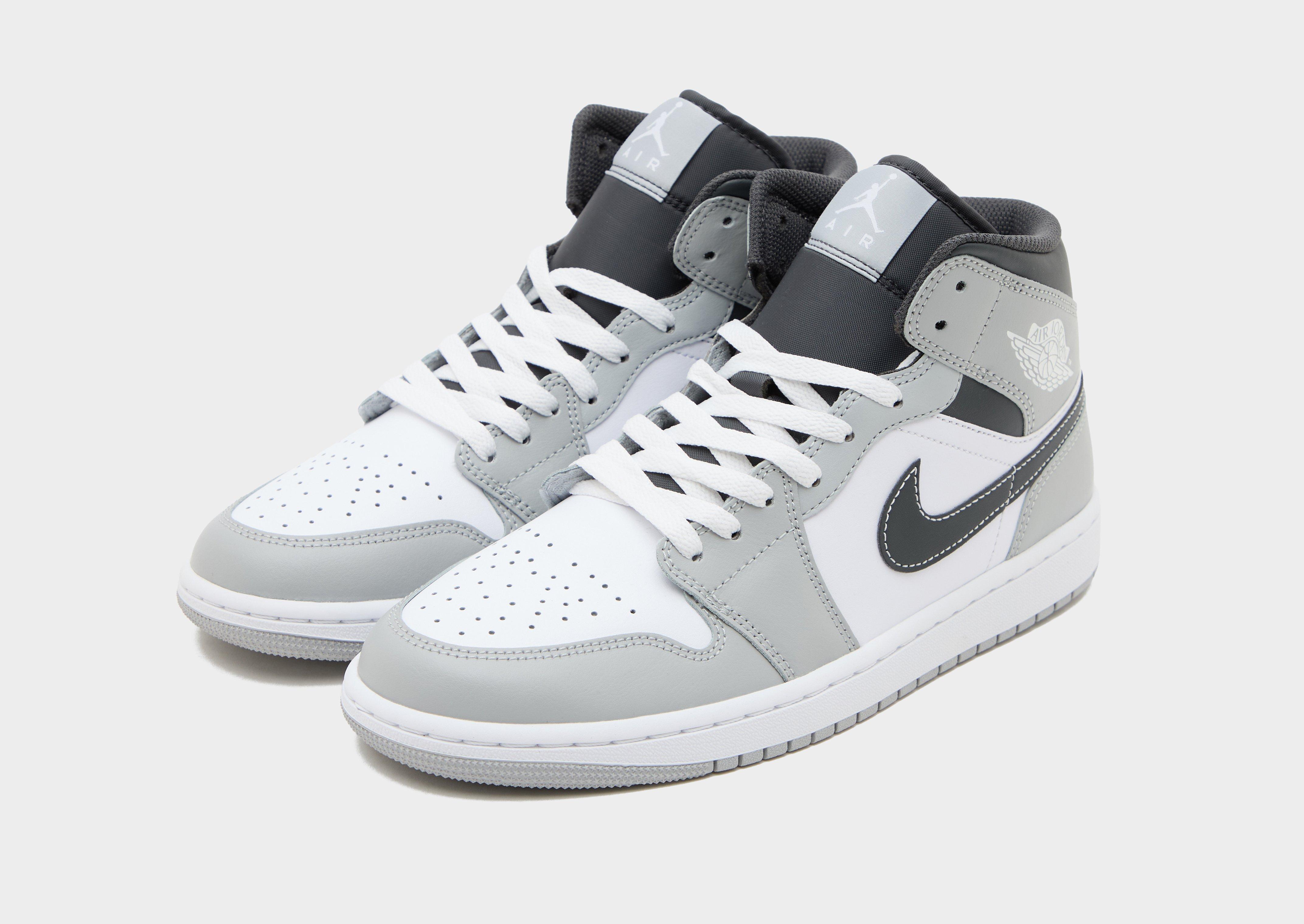 Pánske tenisky AIR JORDAN 1 MID 554724-078 Bílá