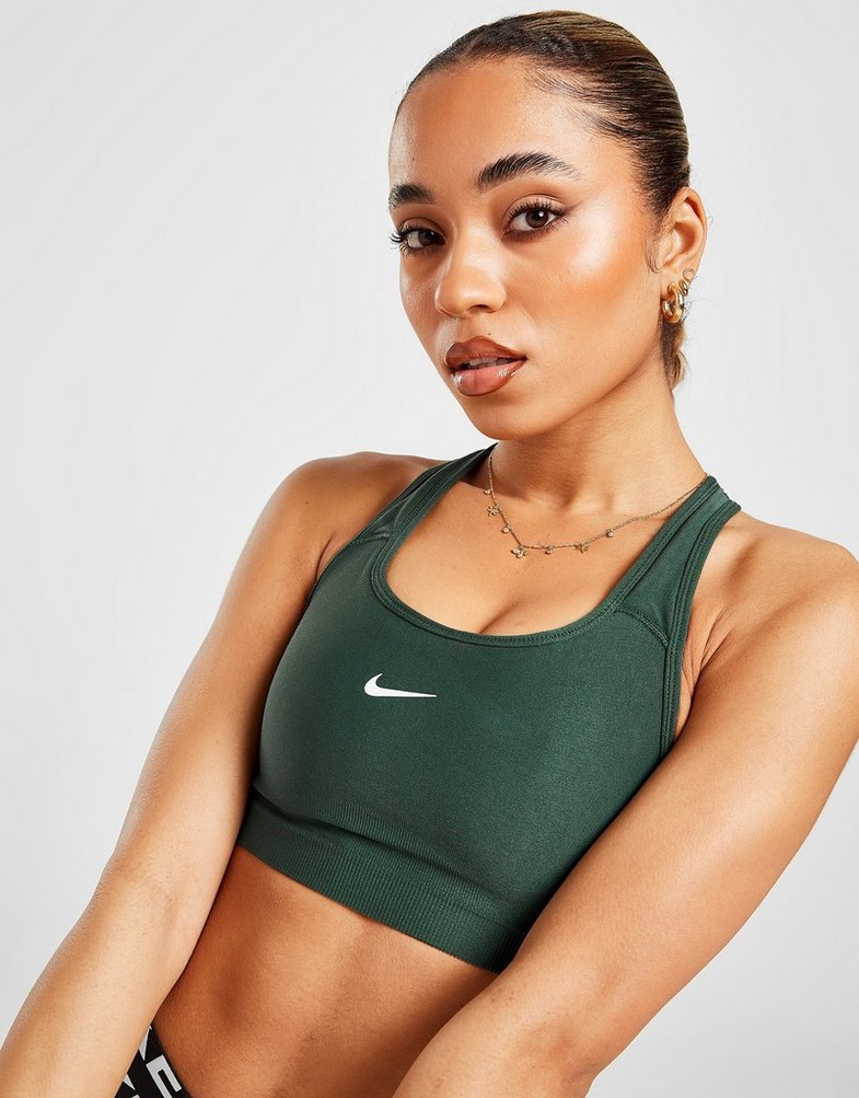 Stanik sportowy damski NIKE BRA . DD3540-397 Khaki