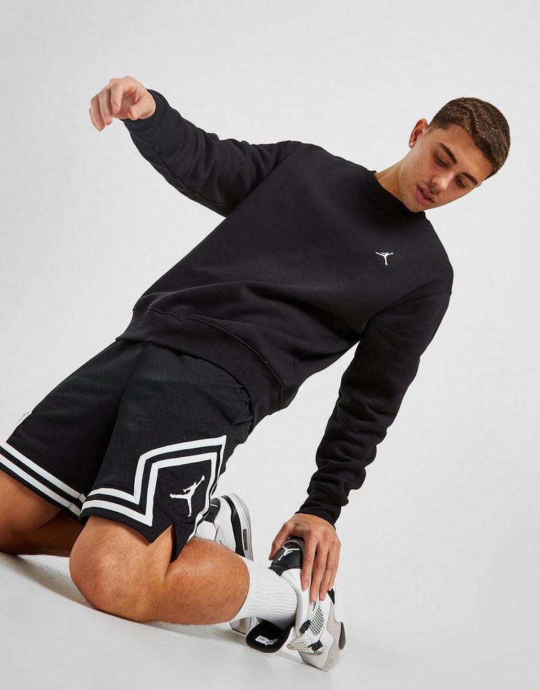 Pantaloni scurți pentru bărbați JORDAN PANTALONI SCURȚI JDAN DIAMOND SHORT BLACK DH9075-010 Negru