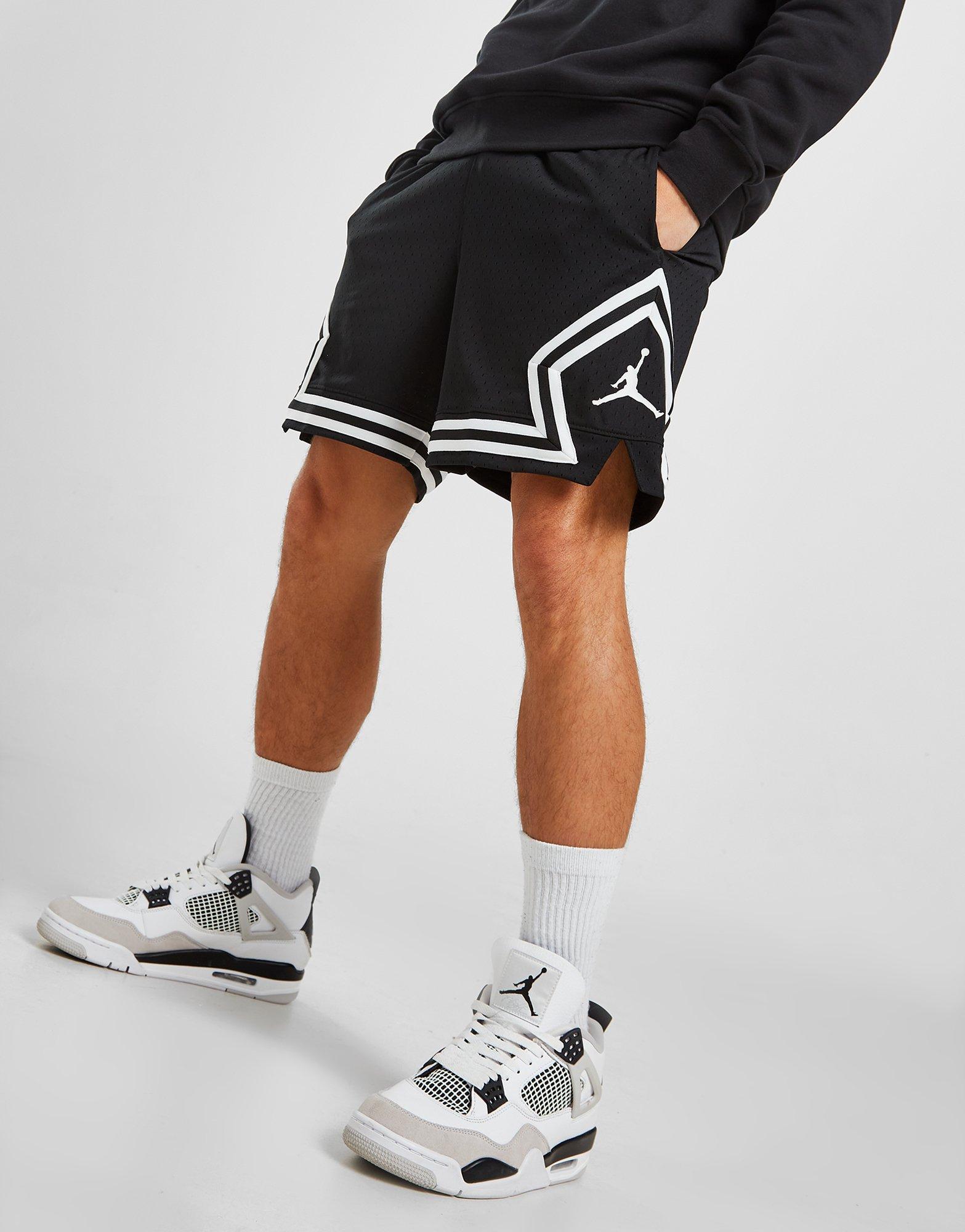 Pantaloni scurți pentru bărbați JORDAN PANTALONI SCURȚI JDAN DIAMOND SHORT BLACK DH9075-010 Negru